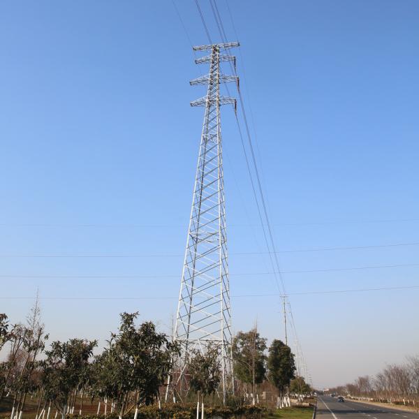 ANSI Electric Transmission Tower High Voltage Angle High Tension Power Q235b