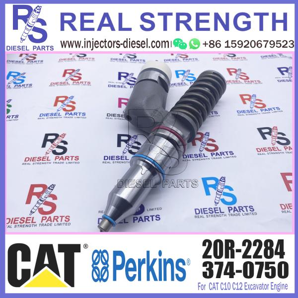 Injecteur 20R-2284 de rail de terrain communal de l'injecteur de carburant 374-0750 du moteur C15/C18/C27/C32