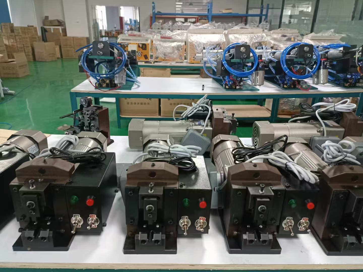 PLC Control Cable Taping Machine 1800pcs/h Wire Tying Machine