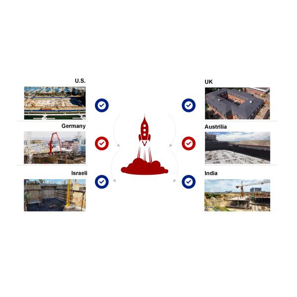 24h Cure Time Composite Acrylic Polymer Modified Cementitious Waterproofing 1.5 - 2.0 Kg/M²