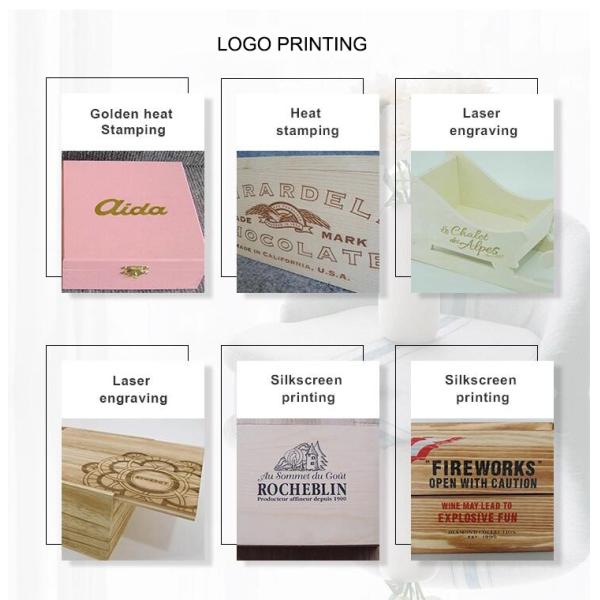 Customized MDF Wooden Boxes with Sliding Lid Free Sample Charge and Customized Logo Accepted