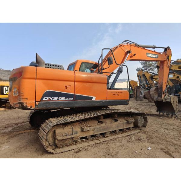 21 Tons Doosan DX215 Hydraulic Backhoe Excavator 0.92m³ Doosan Heavy Duty Digger