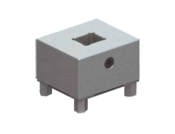 Steel Medical Precision Parts Special Tool Holder Angled Clamping Unit For EDM Machine Connector Mold Parts