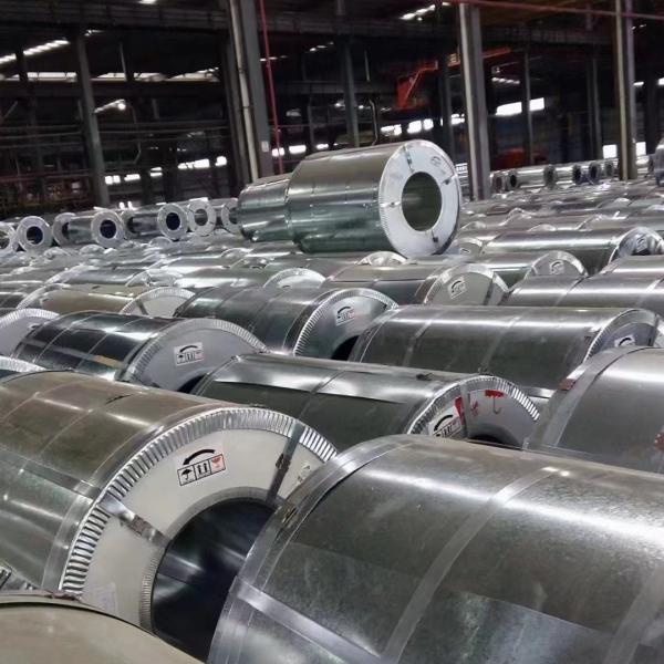 S350GD+Z275 Galvanized Steel Coil Thickness 0.6 - 3.0mm With Regular Spangle