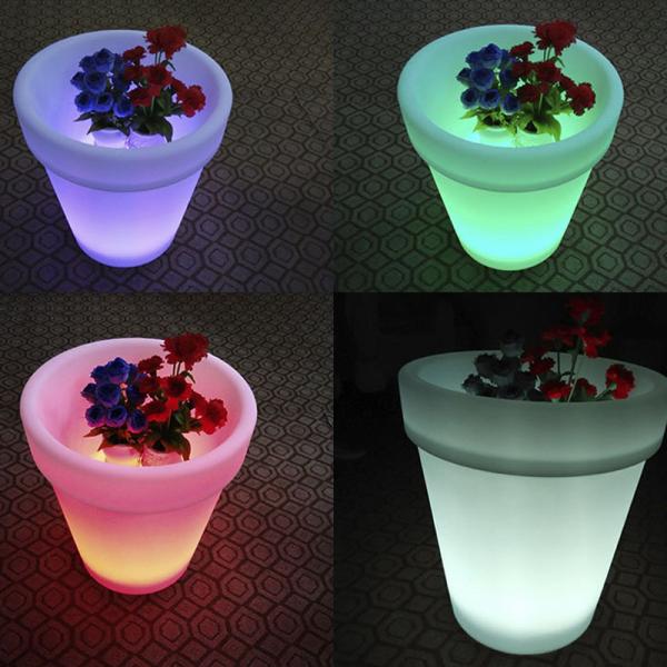 Luzes de plantação solar LED Decorações de Natal Jardim de jardim Luz de gramado