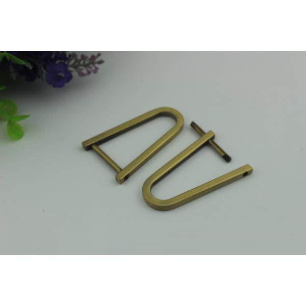 Bag Accessories Light Gold Metal D Ring Hardware,24MM Zinc Alloy D-ring Buckles