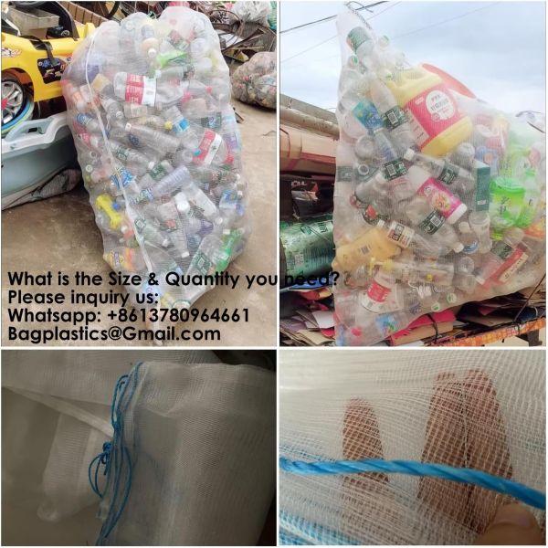 Extra Large Mesh Bag 100 Gallon 60''X48'' Multipurpose Drawstring Storage Container Sack Net Bags For Collecting Recycling Water Bottles Empty Cans Laundry Basketball Soccer Team Balls