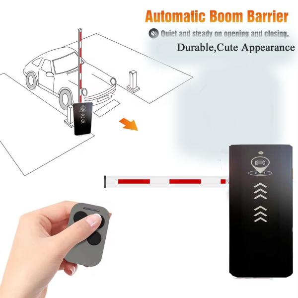 Алюминиевый сплав Автоматический парковочный барьер для автомобилей Длина 1,5-6 м