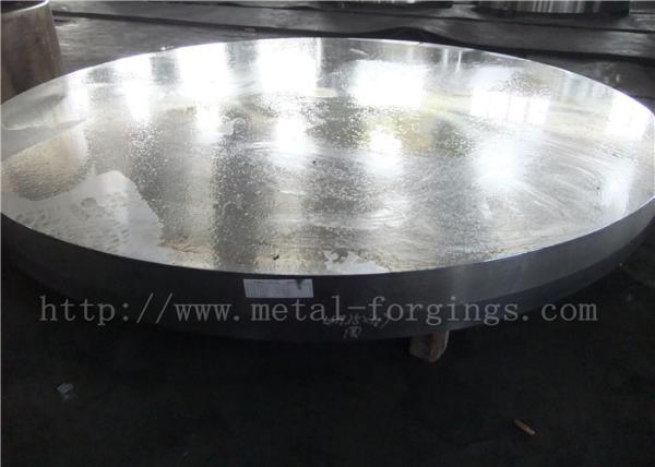 O aço carbono de P355QH EN10273 forjou a flange da placa da embarcação de pressão do disco