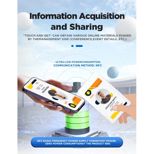 Офис электронный работник цифровой рабочий значок ПВХ пластмассовый работник работа личное фото имя значок удостоверения личности