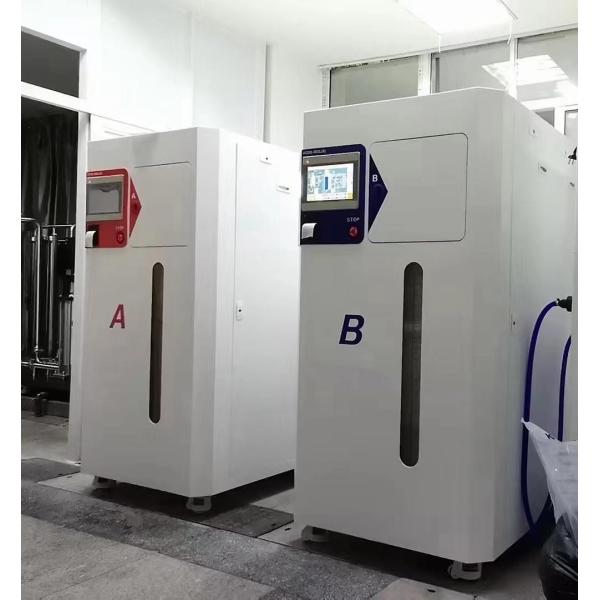 Stainless Steel Bicarbonate Mixer with UV Disinfection and Real-time Monitoring for Hemodialysis Bicarbonate Delivery System