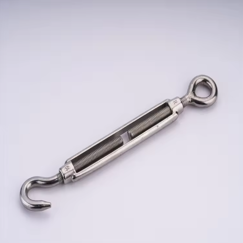 Galvanized Screw Wire Rope Tightener Open Body Turnbuckle Eye Hook