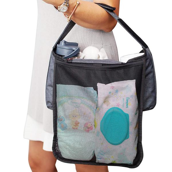 Storage baby stroller bag Organizer Mesh Pocket