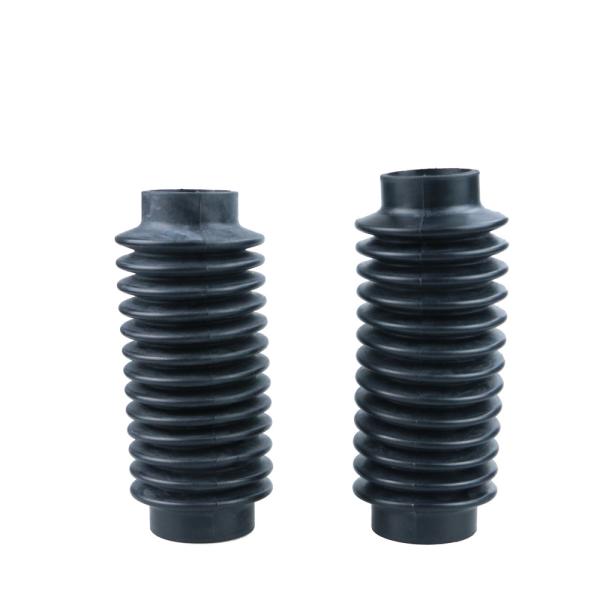 IATF 16949 Certification Custom Rubber Bellows Nice Elasticity Black Color Oil Resisting