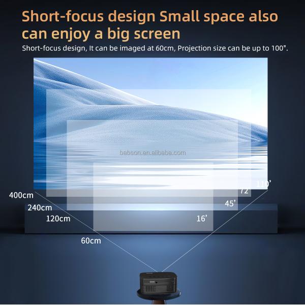 Mini Portable 16:9 LCD Video Projector 2GB ROM and 2G RAM Home Theater Smartphone Media Player Star200