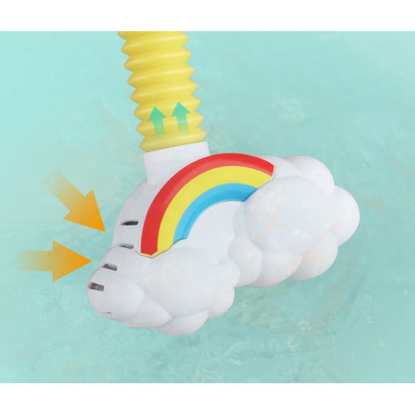 DUCK Style Electric Elephant Shower Cloud Spray for Children's Bathroom and Swimming Toy