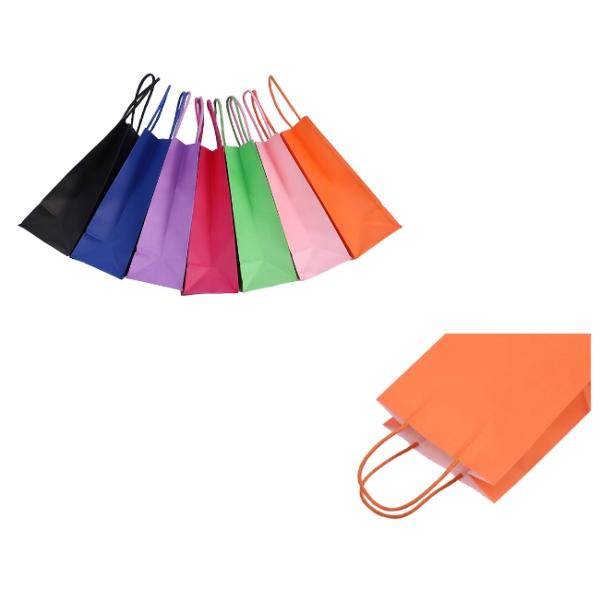 ODM Eco дружелюбный Kraft OEM кладет бумажные мешки в мешки фаст-фуда 17*17*23cm