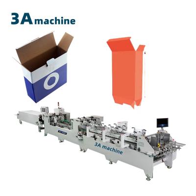 Machine à coller des dossiers de boîtes de transport ondulés à double verrouillage à fond avec taille maximale de 105 cm
