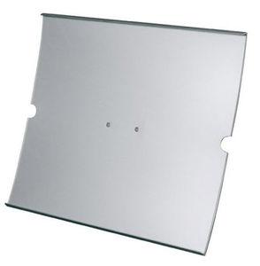 3pegs white powder coated wire counter display rack