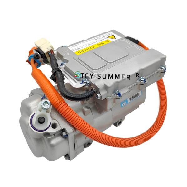 Automotive Electric Vehicle AC Compressor EL-8103020B For BYD E2 350.4V BC28B