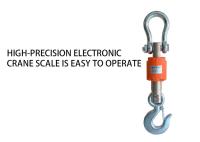 Aluminum Alloy Electronic Crane Scale Hanging Black Orange 300Kg 100Kg 1000Kg 1T