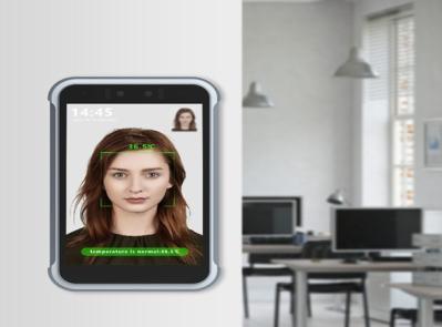 Face Recognition Door Lock Access Control System 800*1280 Screen 0.5-1.5M