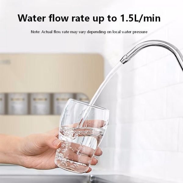 Household Ultrafiltration Water Purifier High Flow 5 Stage No Electricity
