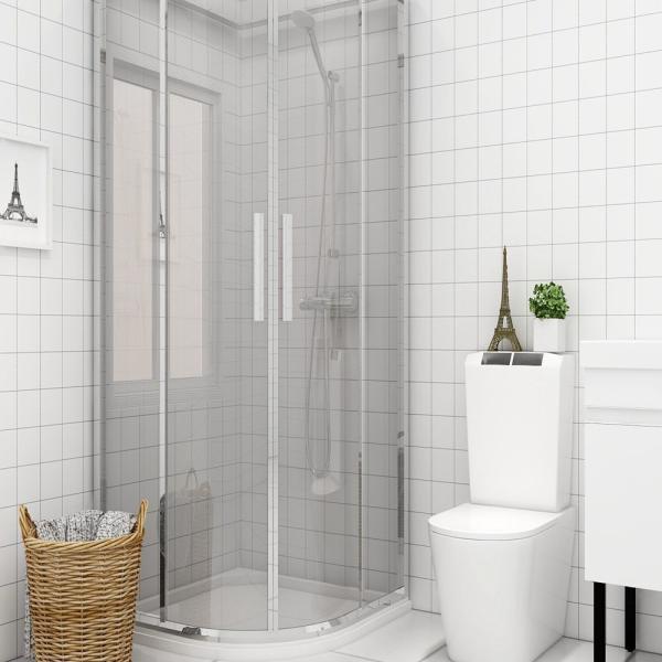 Moisture-Proof Ceramic Tiles 3D Wallpaper for Kitchen Wallpaper Bathroom 3d Wall Stickers