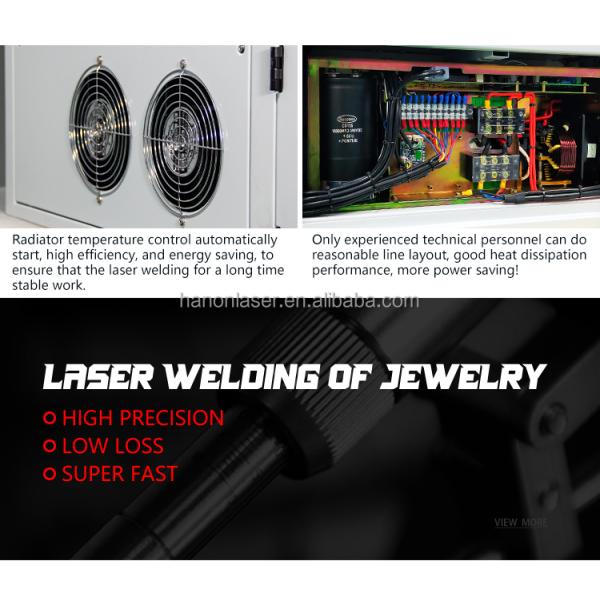 Laser Type SEMICONDUCTOR 100w 200w Jewelry Welding Machine for Gold Silver Copper Ss Yag 200w Sopt Welding Machine