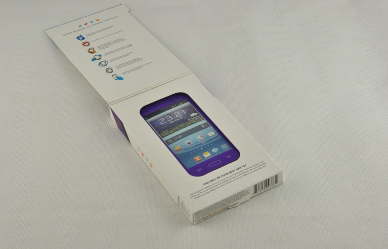 PC Purple Waterproof Cell Phone Case IP 68 Lifeproof For Samsung Galaxy S3