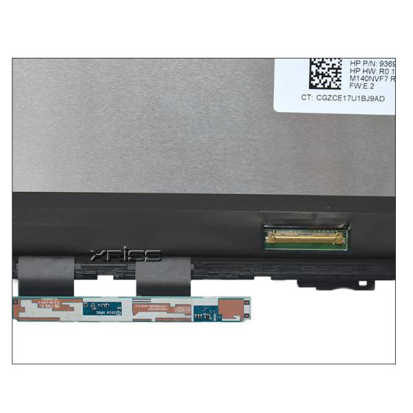 14.0'' Ноутбук LCD сенсорный экран Ассамблея 120Hz Для Hp Elitebook 840 G5 M140NVF7 R0