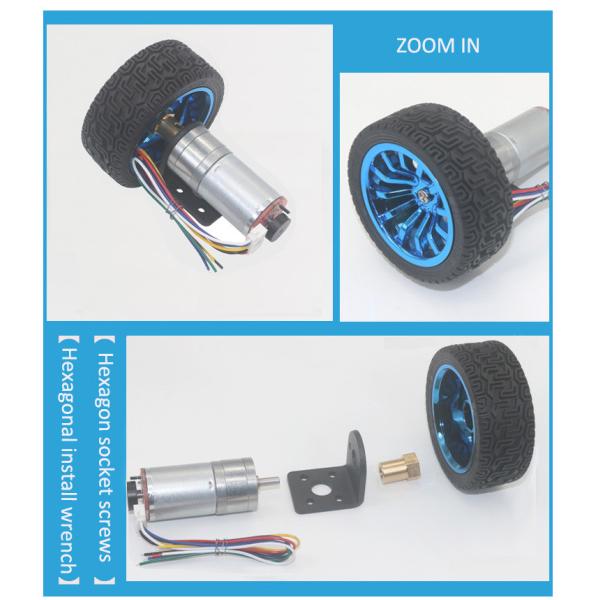 tracción cuatro ruedas 200rpm del motor del engranaje planetario de 1.57W DC para Toy Car