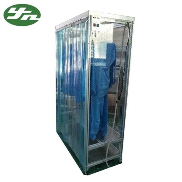 Foguista antiestático do armário do vestuário do quarto desinfetado do vertical da cortina para a indústria eletrônica