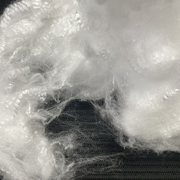 White Polypropylene Staple Fiber 2D×51mm Lightweight & Durable for Filter and Padding Materials