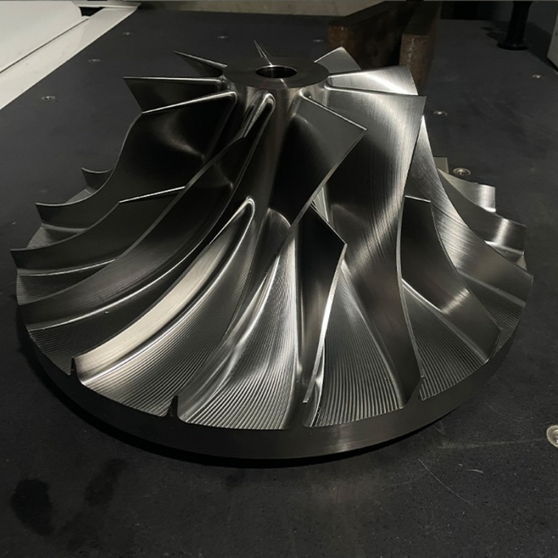 Industrial Grade Centrifugal Impeller 30000rpm - 45000rpm CNC Impeller Machining