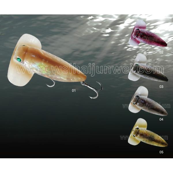 New design best sale 8g 5.8cm plastic wobber fishing lure