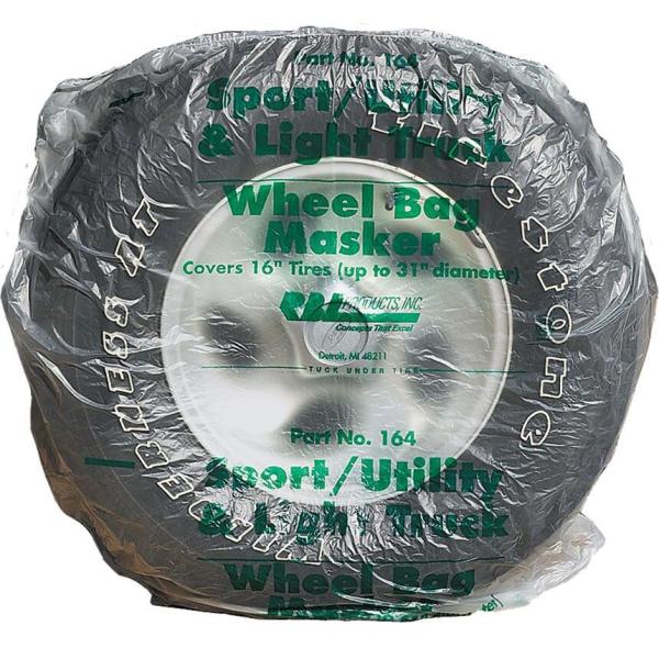 spare car tire plastic storage tote bags tyre packaging custom size disposable gusset