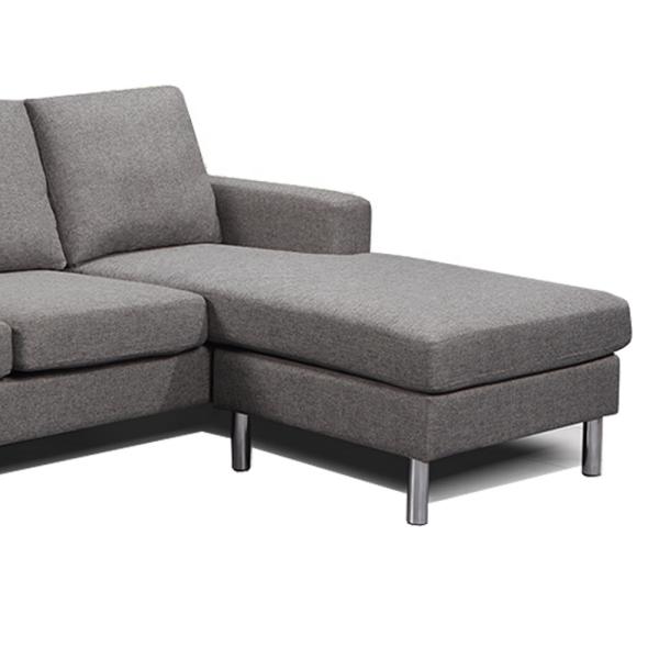 Multifunctional Luxury Corner Sofa Foldable Practical L Shape