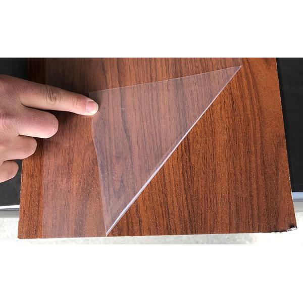 Прозрачная поверхность мебели Клейкая защитная пленка PE для полов из твердой древесины