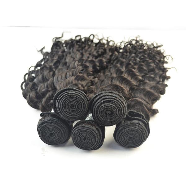100% Peruvian Curly Human Hair Extensions 100g Per Bundle AAAAAA Grade