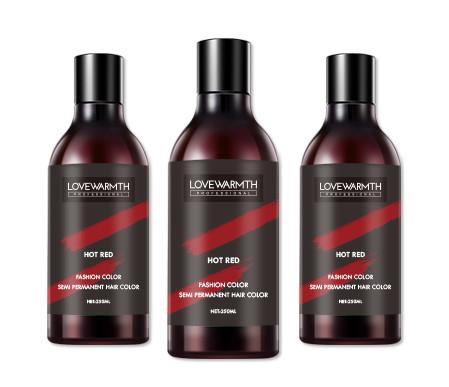 a tintura de cabelo 200ml vermelha provisória, personalizou produtos vermelhos provisórios da cor do cabelo