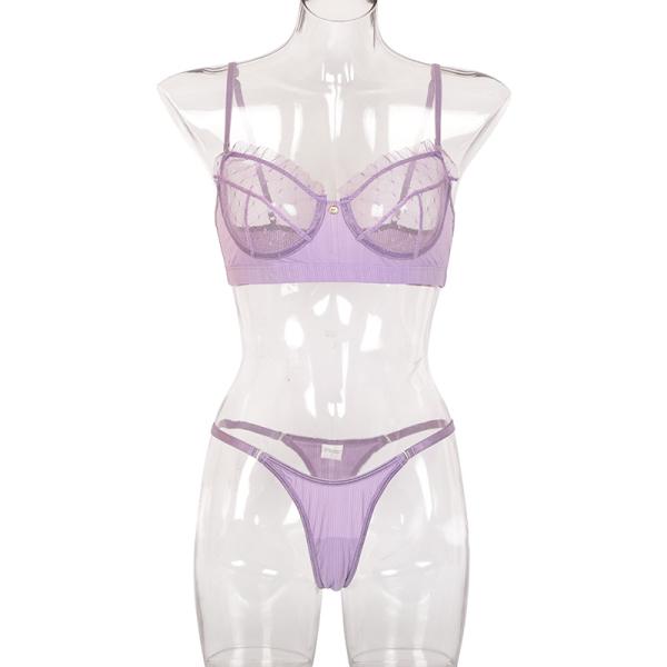 Anti-Static Women Sexy Bodysuit Lingerie Embroidery Mesh Lace Lingerie