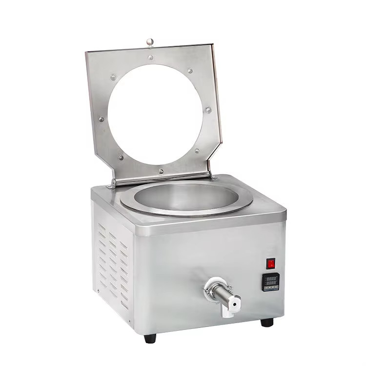 Desktop 10L Milk Gelato Ice Cream Pasteurization Pasteurizer Machine With Ratary Mixer