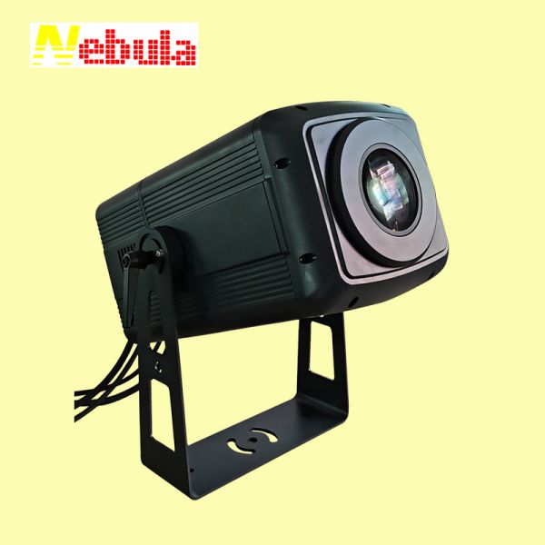 Nebula 200W LED Zoom Light Multiple Custom Gobo Christmas Pattern Logo Gobo Projector