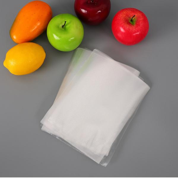 Moisture Proof Nylon PE Frozen Food Vacuum Packaging Pouches Sealer 0.09mm Thick