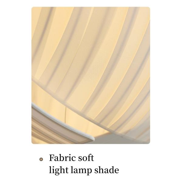 Nordic Fabric Cloth Irregular Molding Bud Pendant Light Wabi-sabi White Art Chandelier