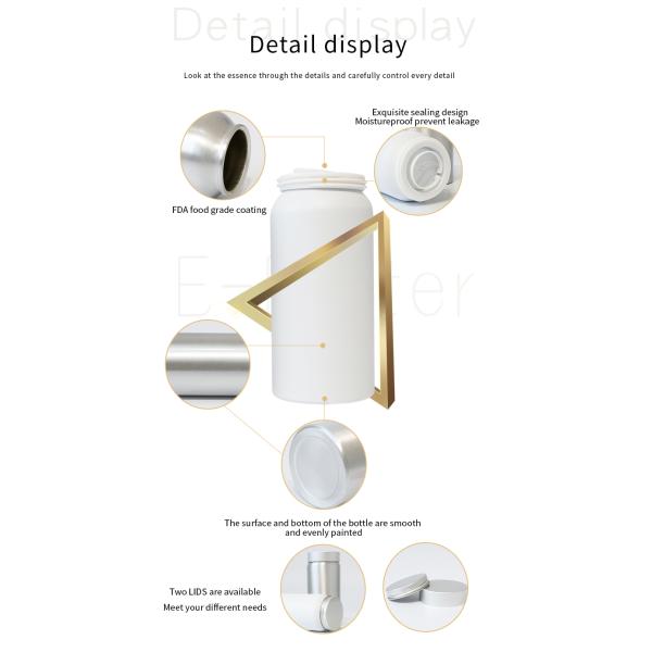 Держатель бутылки таблетки крышки 250g SGS облегченный многоразовый CRC алюминиевый