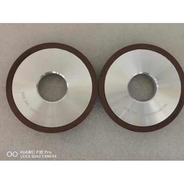 смола для шлифовальных дисков диаманта дуги 3A1 100mm плоская скрепленная для лезвия круглой пилы