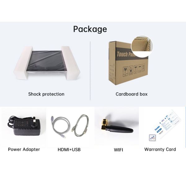 21.5 Inch Capacitive Touch 10 Point Self Service Kiosk with Thermal Printer and POS Bracket