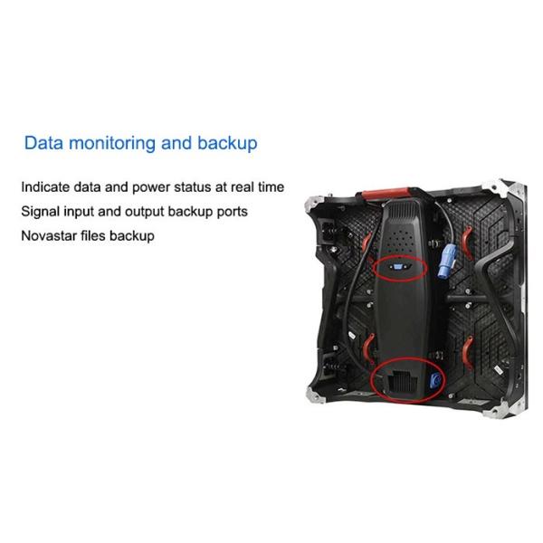 Front Access Indoor Fixed LED Display P2.5 4K Resolution Data Monitoring / Backup
